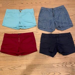 Set of 4 shorts from American Eagle and A New Day